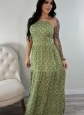 vestido longo fiorella verde