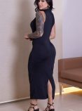 vestido belisa preto