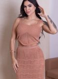 conjunto dália nude