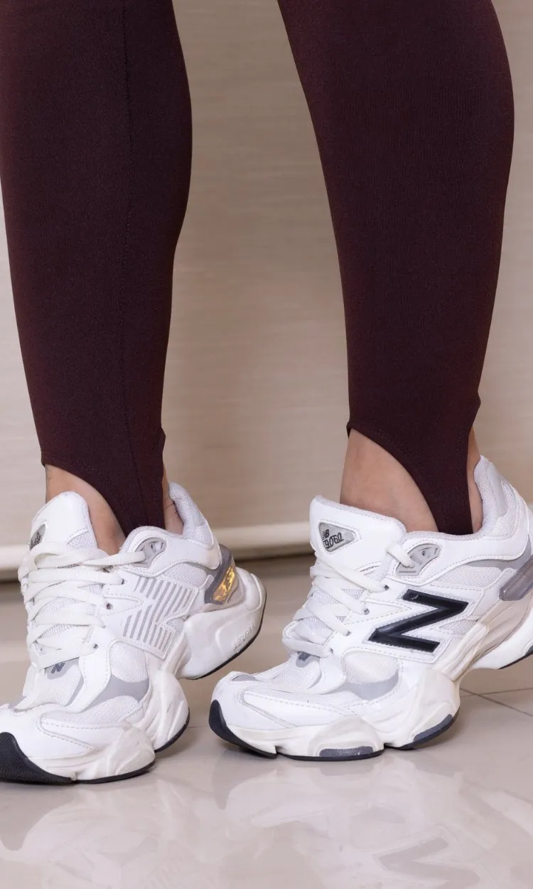 legging pezinho marrom