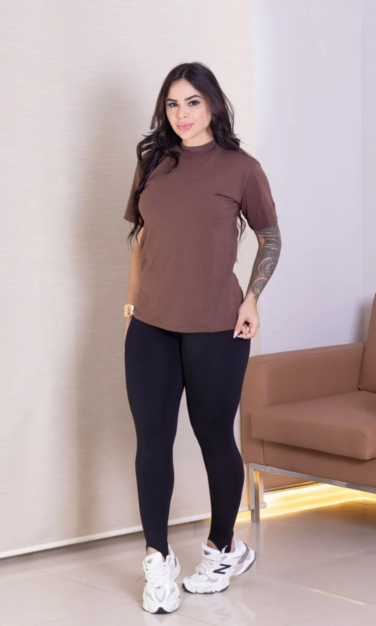 legging pezinho preta