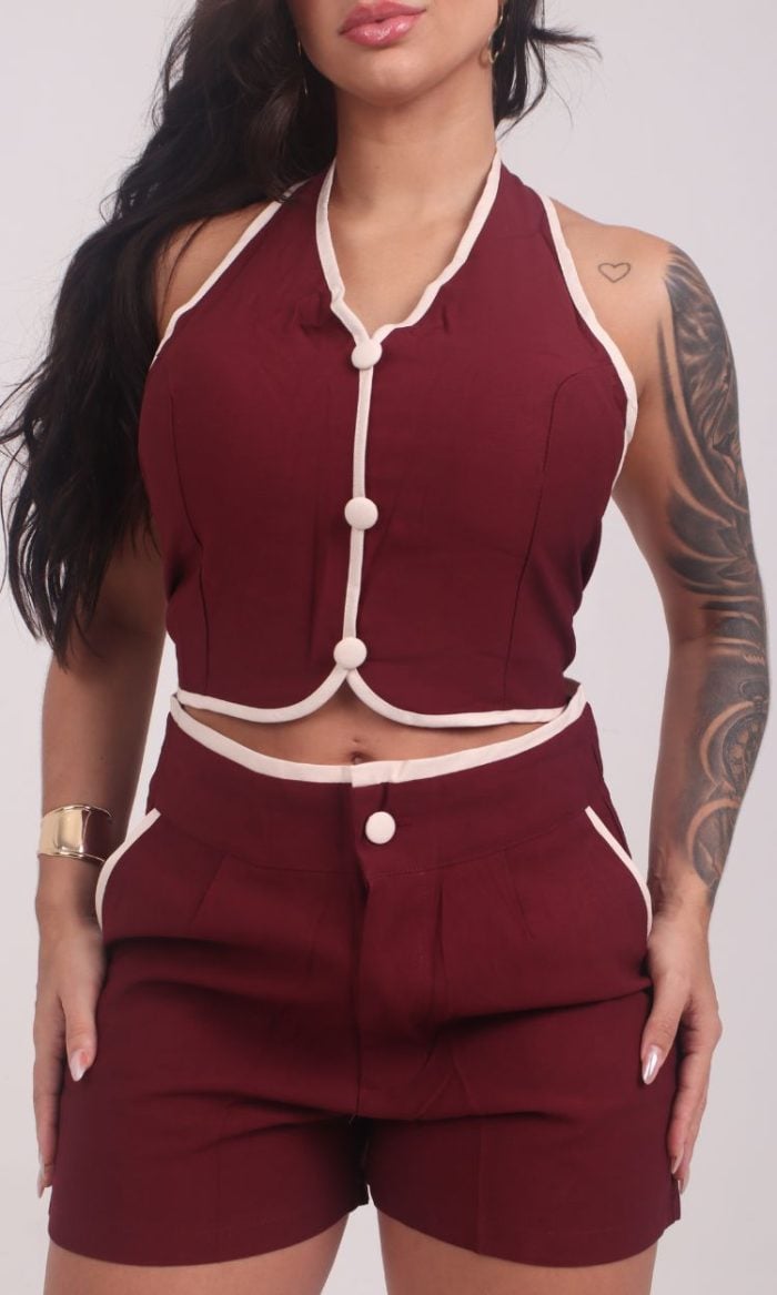 conjunto mille marsala conjunto mille marsala
