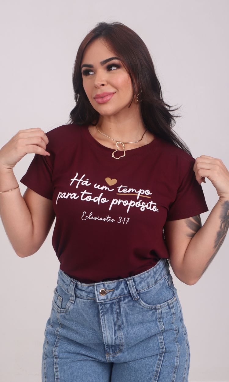 t shirt propósito