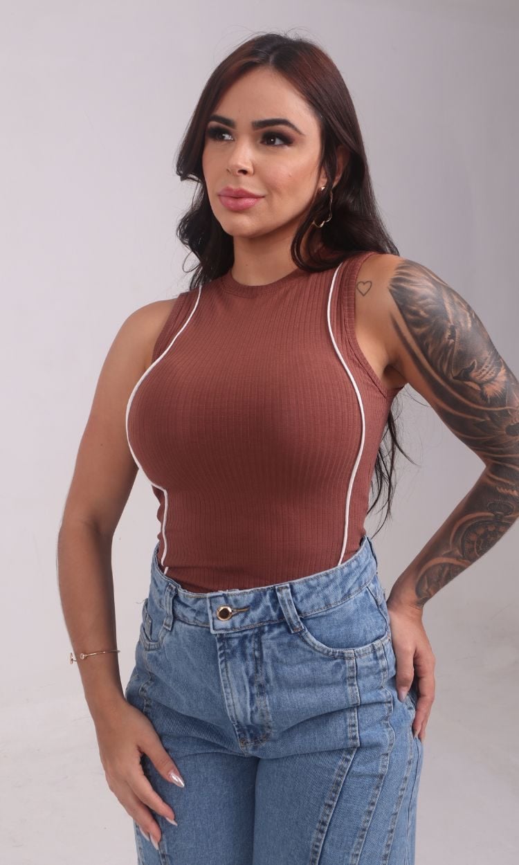 body canelado premium duo